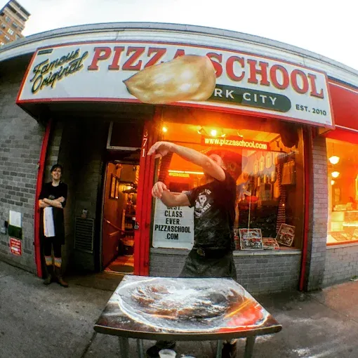 pizza school nyc storefront